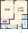 コーポ泉の間取り画像