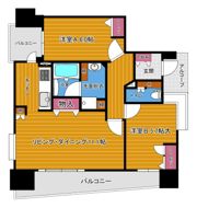 アンピール天神東の間取り画像