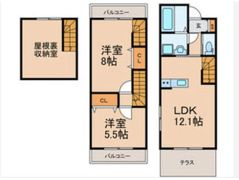 グレイス高三潴の間取り画像
