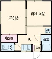 コーポ泉の間取り画像
