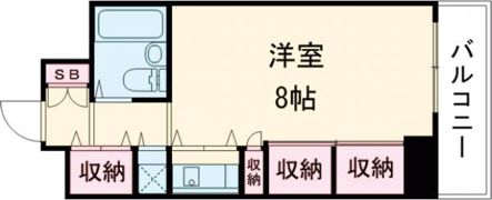 ブルームライフ兵庫の間取り画像