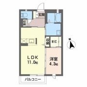 エスポワールAの間取り画像