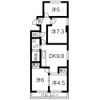 ソレイユフジの間取り画像