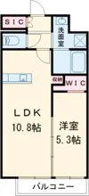 フェリシエ久留米の間取り画像
