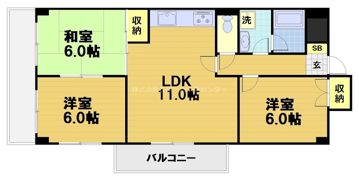 グレイスヴィラ阿部の間取り画像