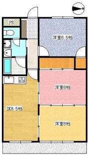 シャトー中曽根の間取り画像