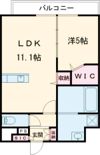 フェリシエ久留米の間取り画像