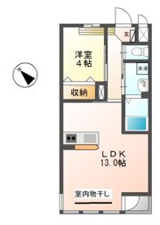 ヴィバーチェの間取り画像