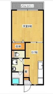 m apartmentの間取り画像