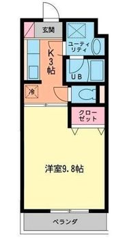 ボヌールAの間取り画像