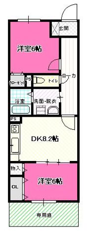 アスナロ21の間取り画像