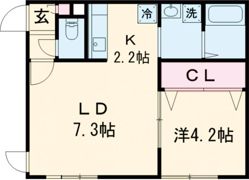 nest.Aoba(ネストアオバ)の間取り画像