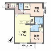 Maison de Collineの間取り画像