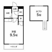 コーポイーストAの間取り画像