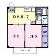 グリーンビレッジBの間取り画像