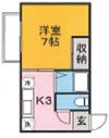 コンフォート西山の間取り画像