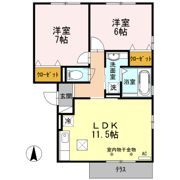 ウィルサクスィードの間取り画像