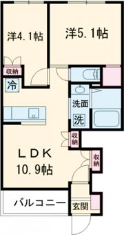 ルミナーレ桜の間取り画像