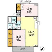 セジュールKの間取り画像