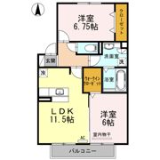 リバーベルの間取り画像