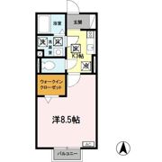ソレアードiの間取り画像