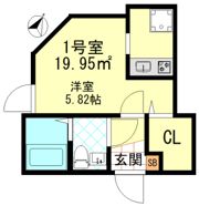 CFジオーレ東門前の間取り画像