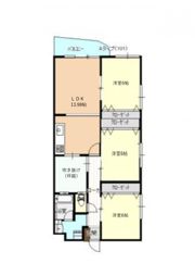 和田パークマンションの間取り画像