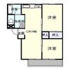 さくらハイツ大田原の間取り画像