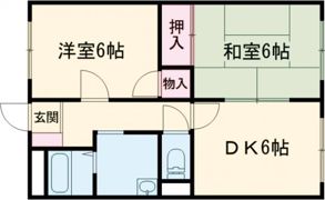 イーストコートの間取り画像