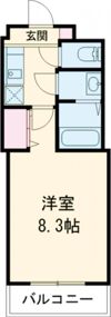 神戸・山手アパートメントの間取り画像