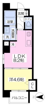 Mayfair kiyacho squareの間取り画像