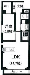 メゾンドールの間取り画像