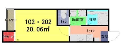 フォーレ春日部の間取り画像