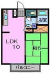 リズロイヤルの間取り画像