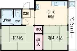 第一中村ビルの間取り画像