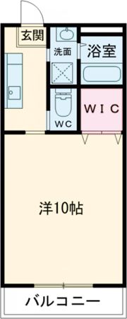 ラウトSentosa輝の間取り画像