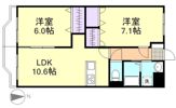 ラピス新倉敷駅前の間取り画像