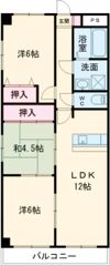 セントラルコート佳日の間取り画像
