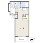 Cherim高畑 Southの間取り画像