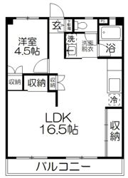 渋谷コート2号館の間取り画像