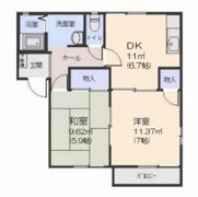 NKコーポの間取り画像