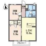 ラフォーレ御廟Bの間取り画像