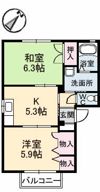 コーポフィレンツェの間取り画像