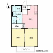 Dias ワイの間取り画像