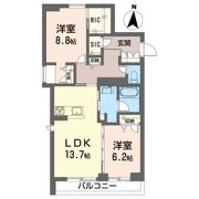 グランツ泉が丘の間取り画像