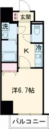 MISTRAL姫路駅前Ⅳの間取り画像