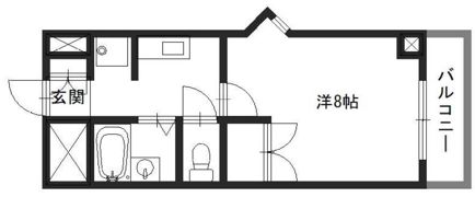 メゾンデール本町の間取り画像
