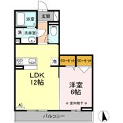 プラザオアシスの間取り画像