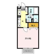 桜花荘の間取り画像