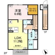 トリシア K・Jの間取り画像